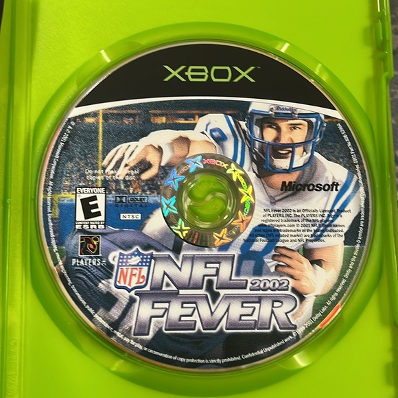 5 for $60 - Microsoft Xbox NFL Fever 2002 - Picture 3 of 4